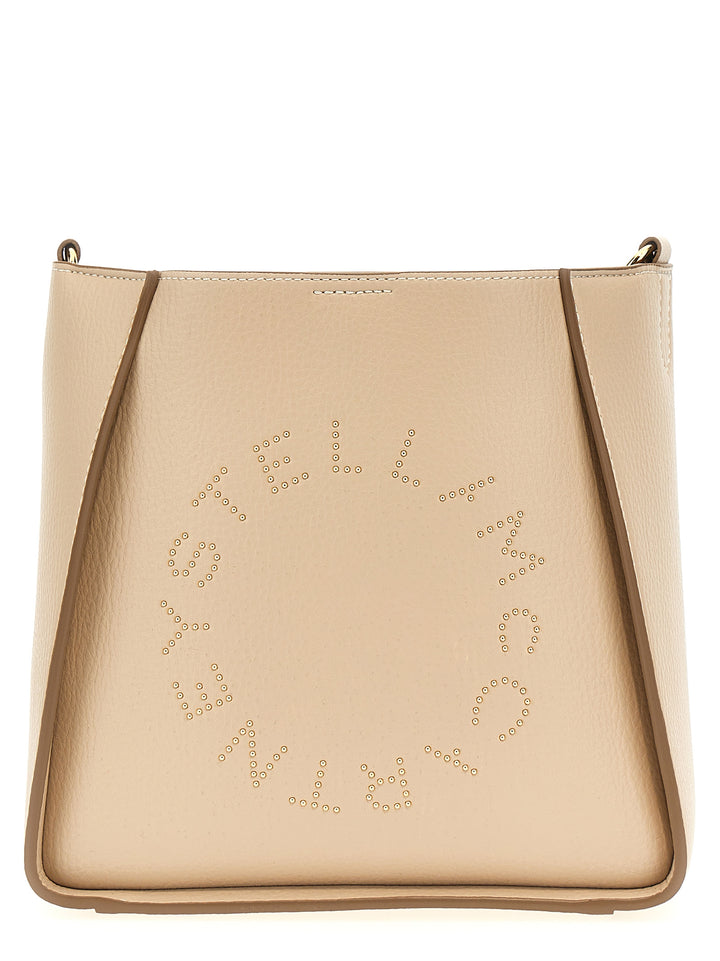 Logo Shoulder Bag Shoulder Bags Beige