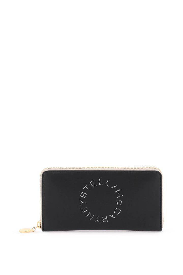 Faux Leather Zip Around Wallet - Stella Mc Cartney - Women