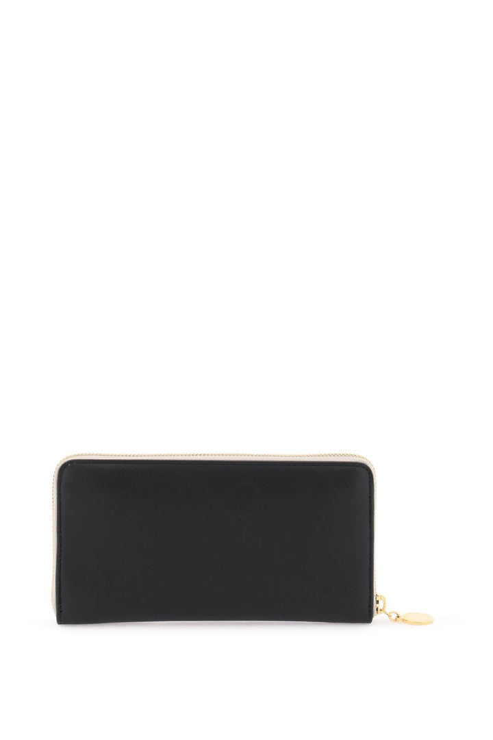 Faux Leather Zip Around Wallet - Stella Mc Cartney - Women