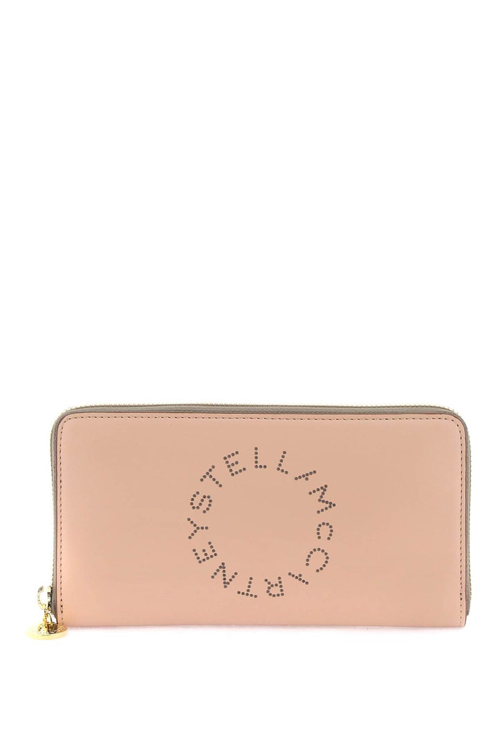 Faux Leather Zip Around Wallet - Stella Mc Cartney - Women