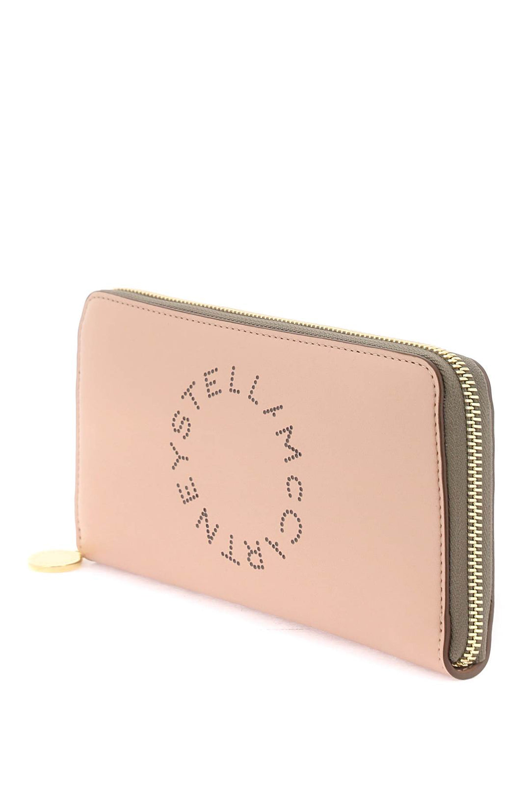 Faux Leather Zip Around Wallet - Stella Mc Cartney - Women