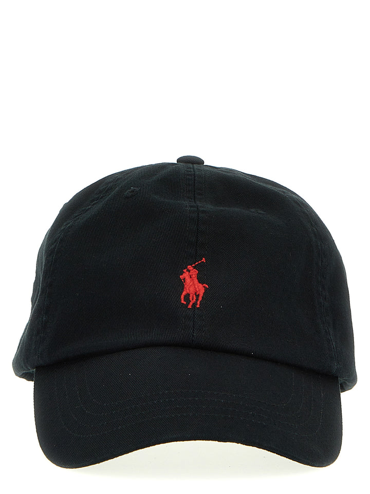 Logo Embroidery Cap Hats Black