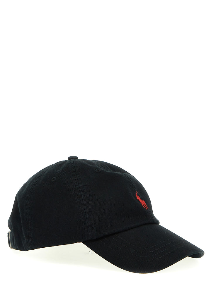 Logo Embroidery Cap Hats Black