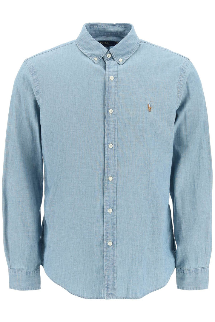 Cotton Chambray Shirt - Polo Ralph Lauren - Men