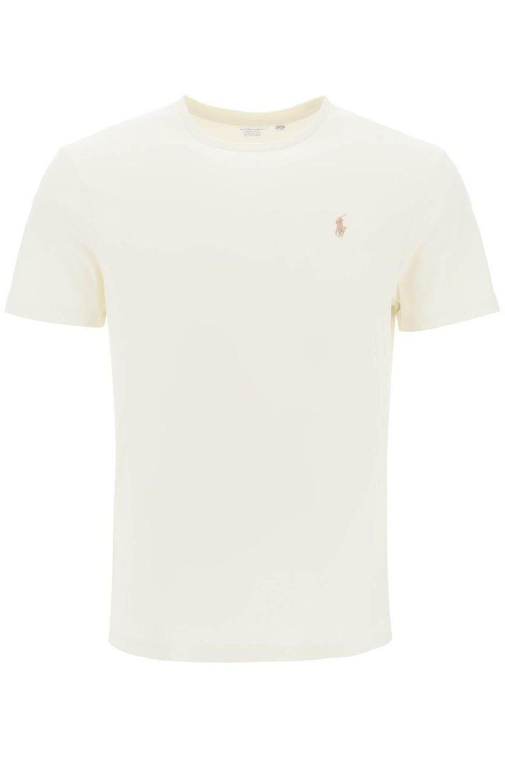 Custom Slim Fit Jersey T Shirt - Polo Ralph Lauren - Men