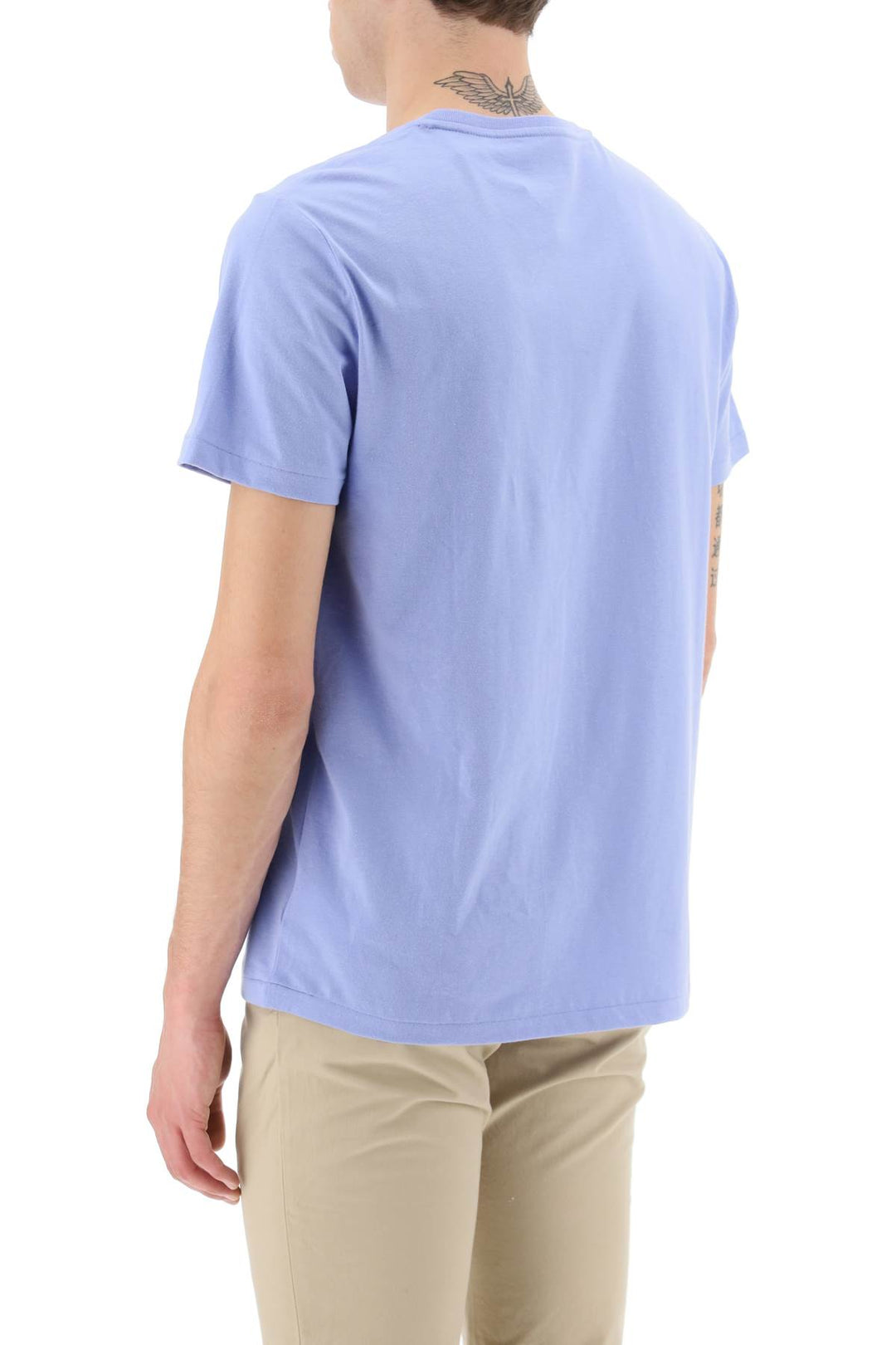 Custom Slim Fit T Shirt With Logo - Polo Ralph Lauren - Men