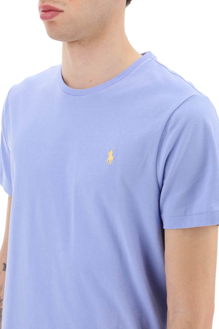 Custom Slim Fit T Shirt With Logo - Polo Ralph Lauren - Men