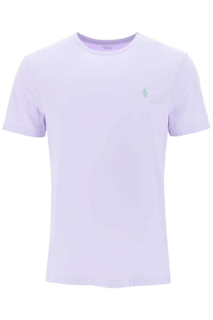 Custom Slim Fit T Shirt With Logo - Polo Ralph Lauren - Men