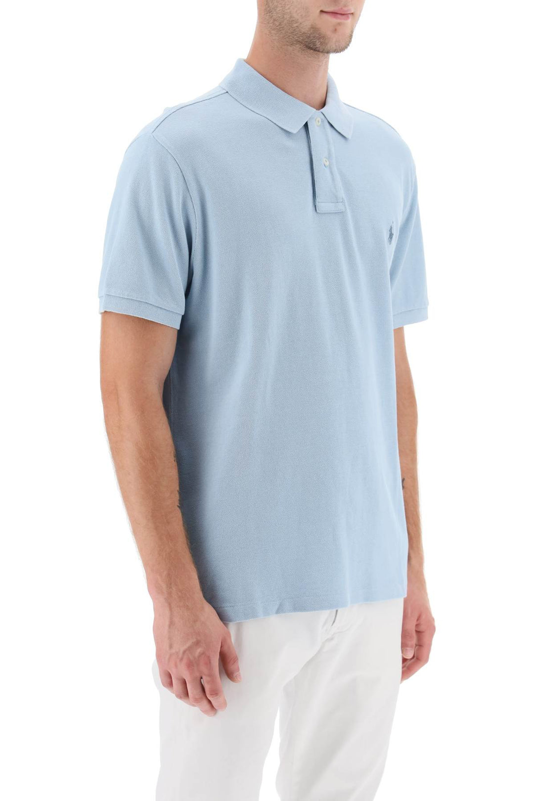 Pique Cotton Polo Shirt - Polo Ralph Lauren - Men