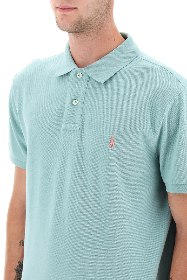 Pique Cotton Polo Shirt - Polo Ralph Lauren - Men