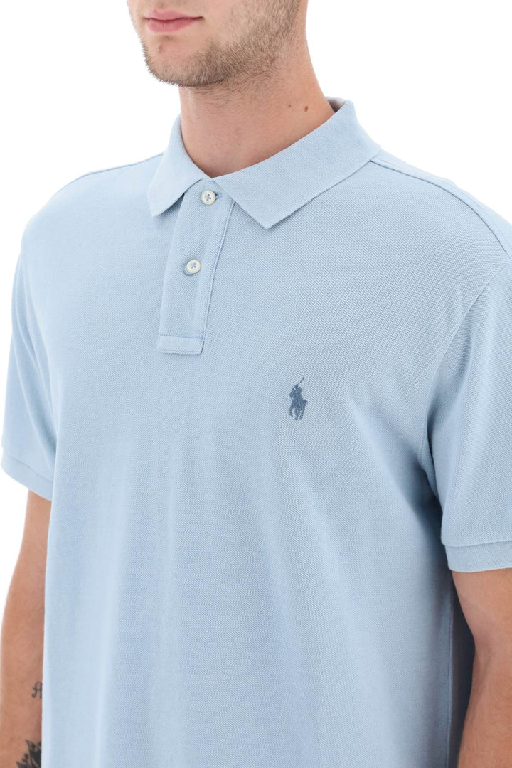 Pique Cotton Polo Shirt - Polo Ralph Lauren - Men