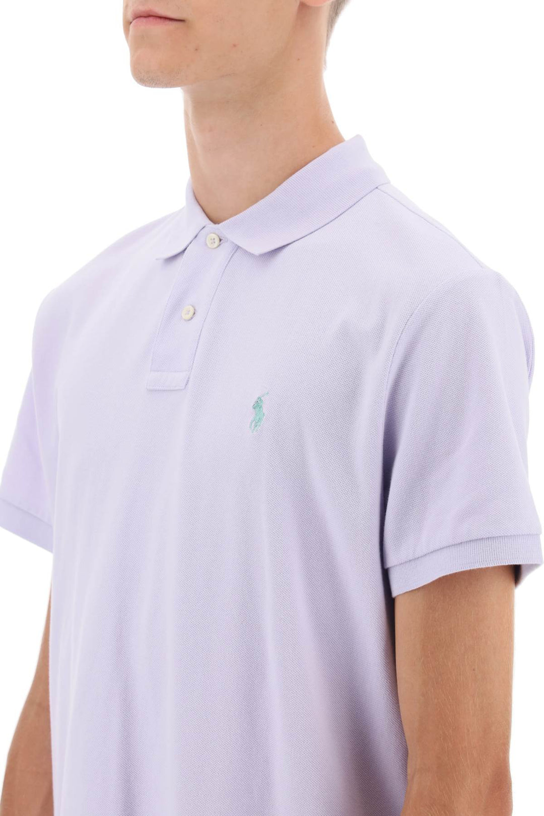 Pique Cotton Polo Shirt - Polo Ralph Lauren - Men