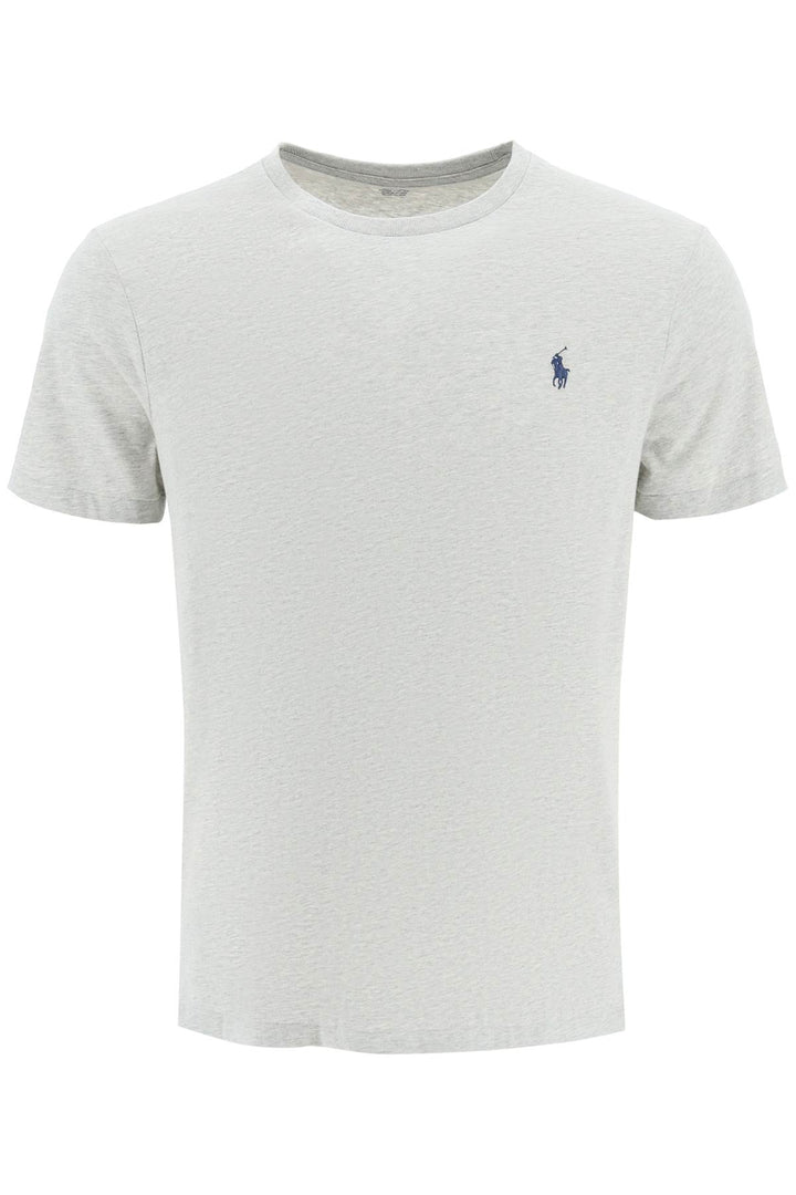 Custom Slim Fit T Shirt With Logo - Polo Ralph Lauren - Men