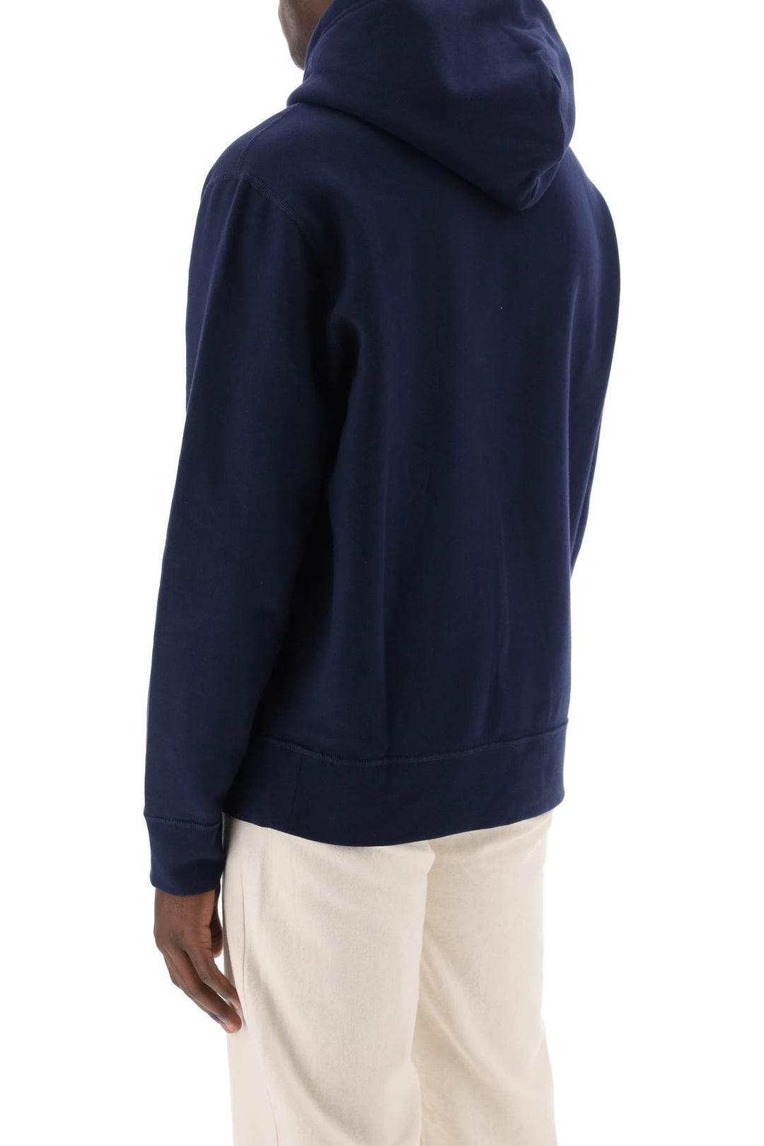 Hoodie In Fleece Back Cotton - Polo Ralph Lauren - Men