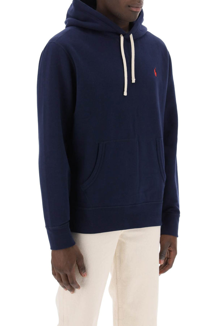 Hoodie In Fleece Back Cotton - Polo Ralph Lauren - Men