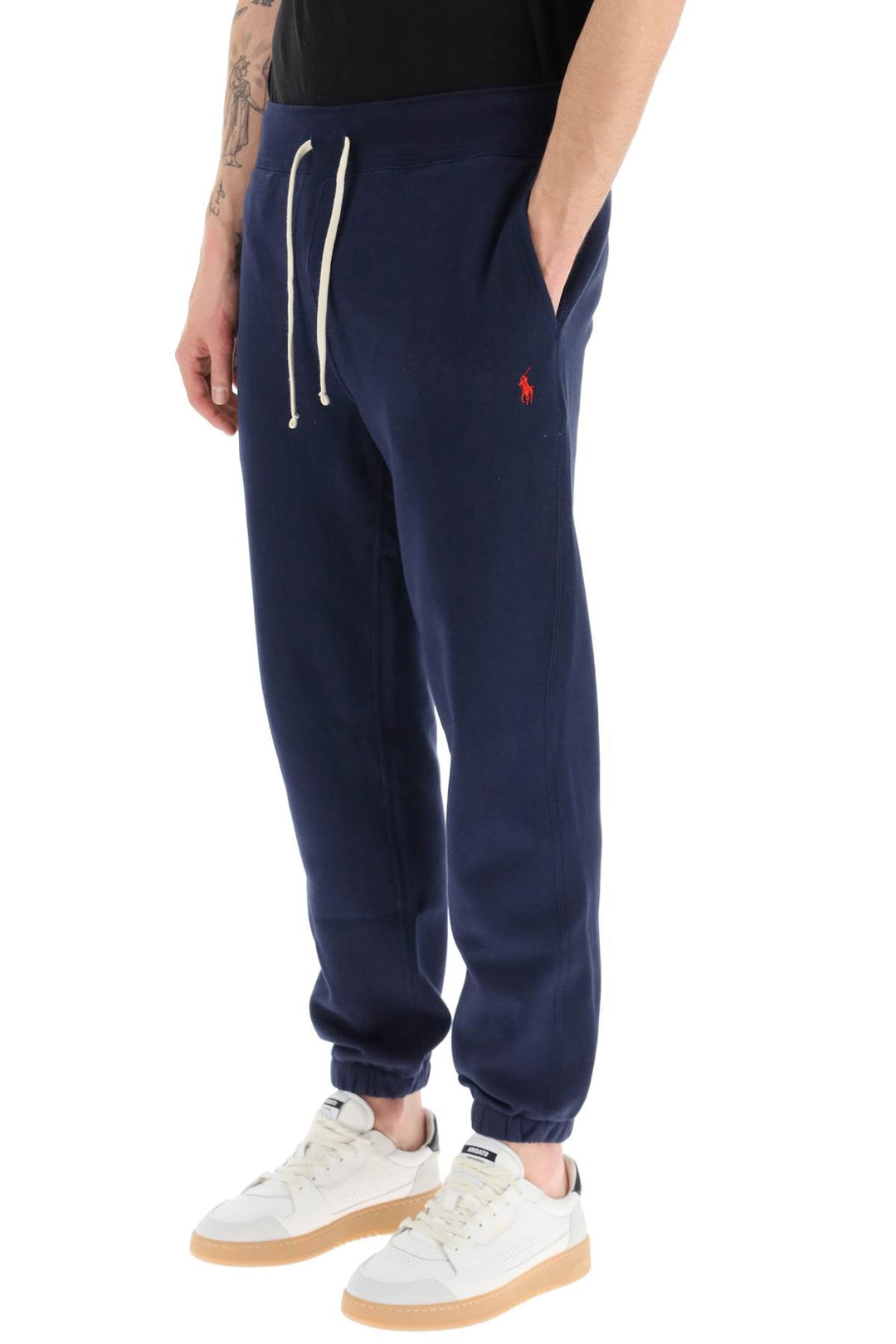 Jogger Pants With Embroidered Logo - Polo Ralph Lauren - Men