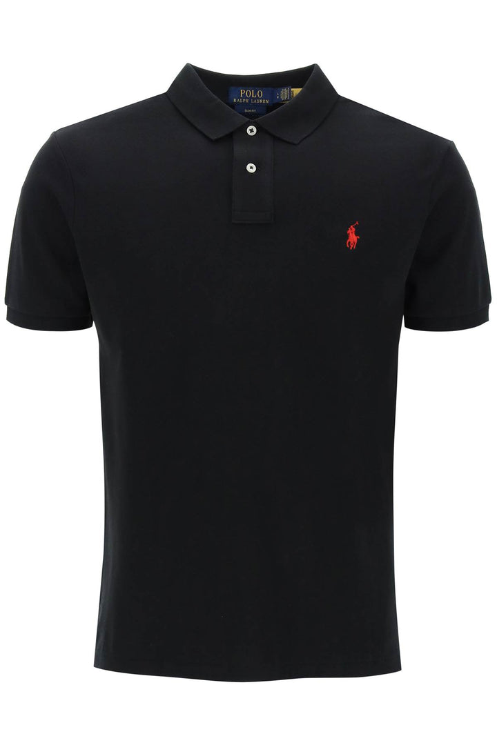 Pique Cotton Polo Shirt - Polo Ralph Lauren - Men