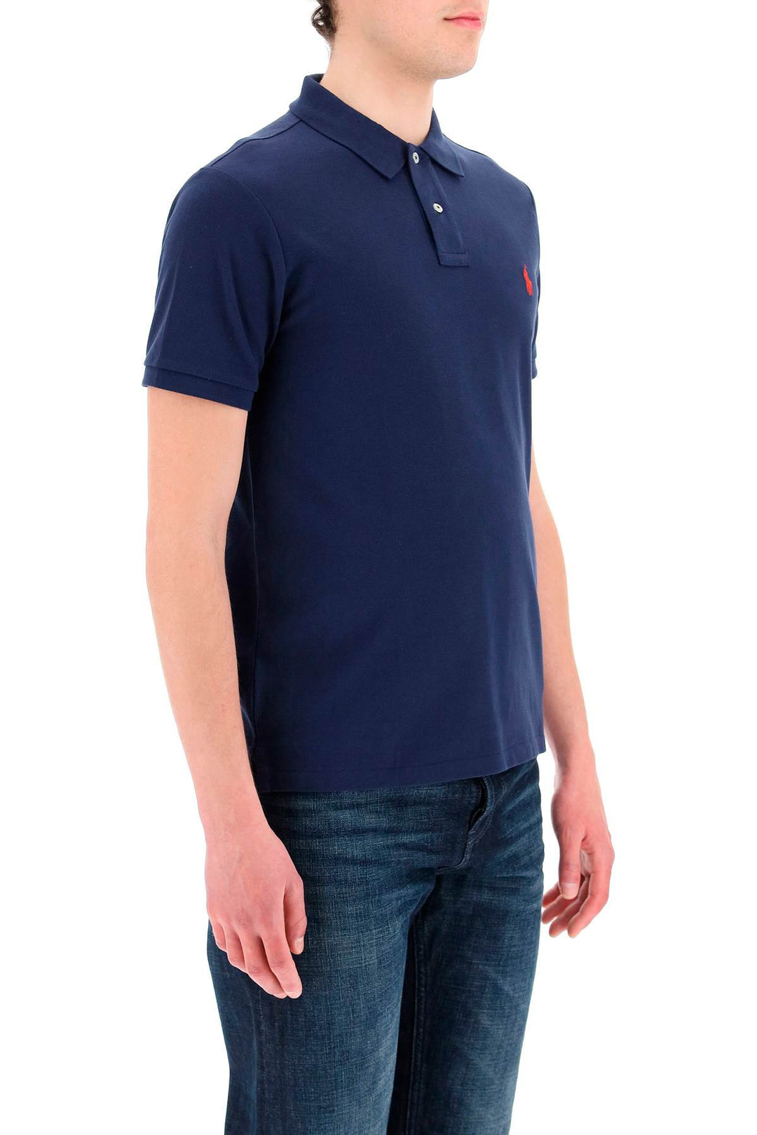 Pique Cotton Polo Shirt - Polo Ralph Lauren - Men