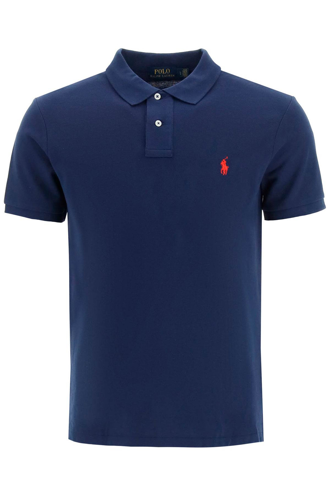 Pique Cotton Polo Shirt - Polo Ralph Lauren - Men