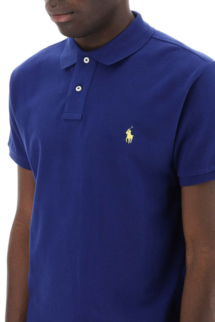 Pique Cotton Polo Shirt - Polo Ralph Lauren - Men