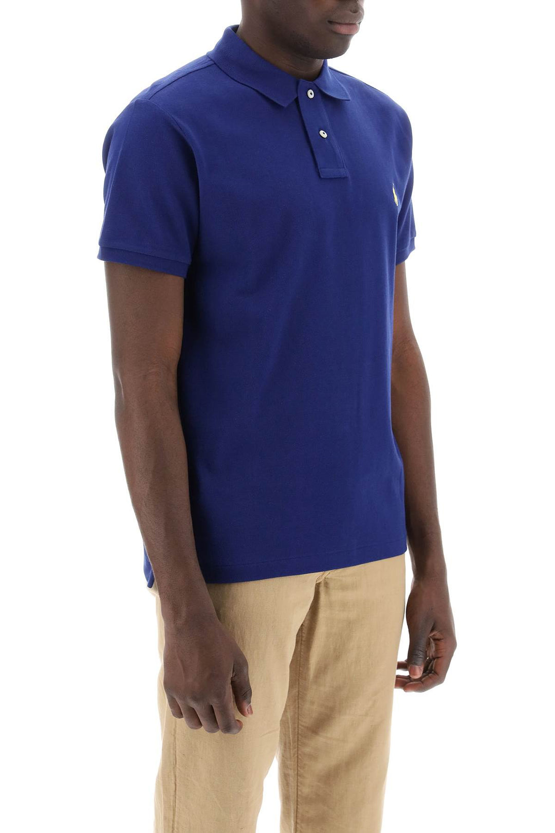 Pique Cotton Polo Shirt - Polo Ralph Lauren - Men