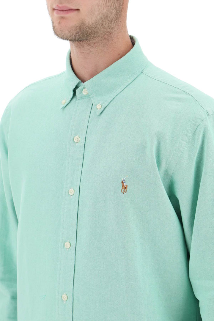 Oxford Cotton Button Down Shirt - Polo Ralph Lauren - Men