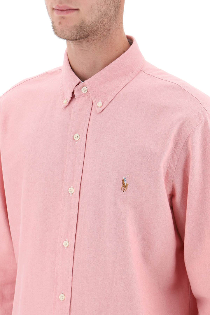 Oxford Cotton Button Down Shirt - Polo Ralph Lauren - Men