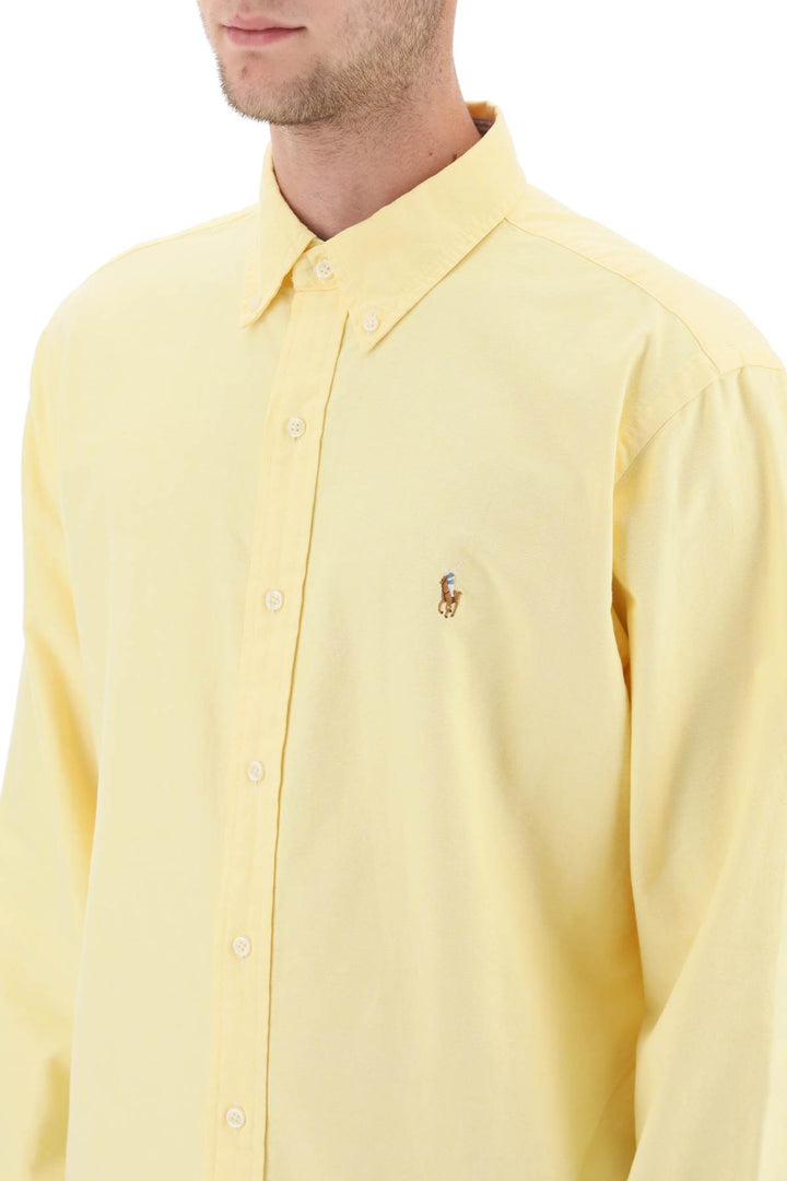 Oxford Cotton Button Down Shirt - Polo Ralph Lauren - Men