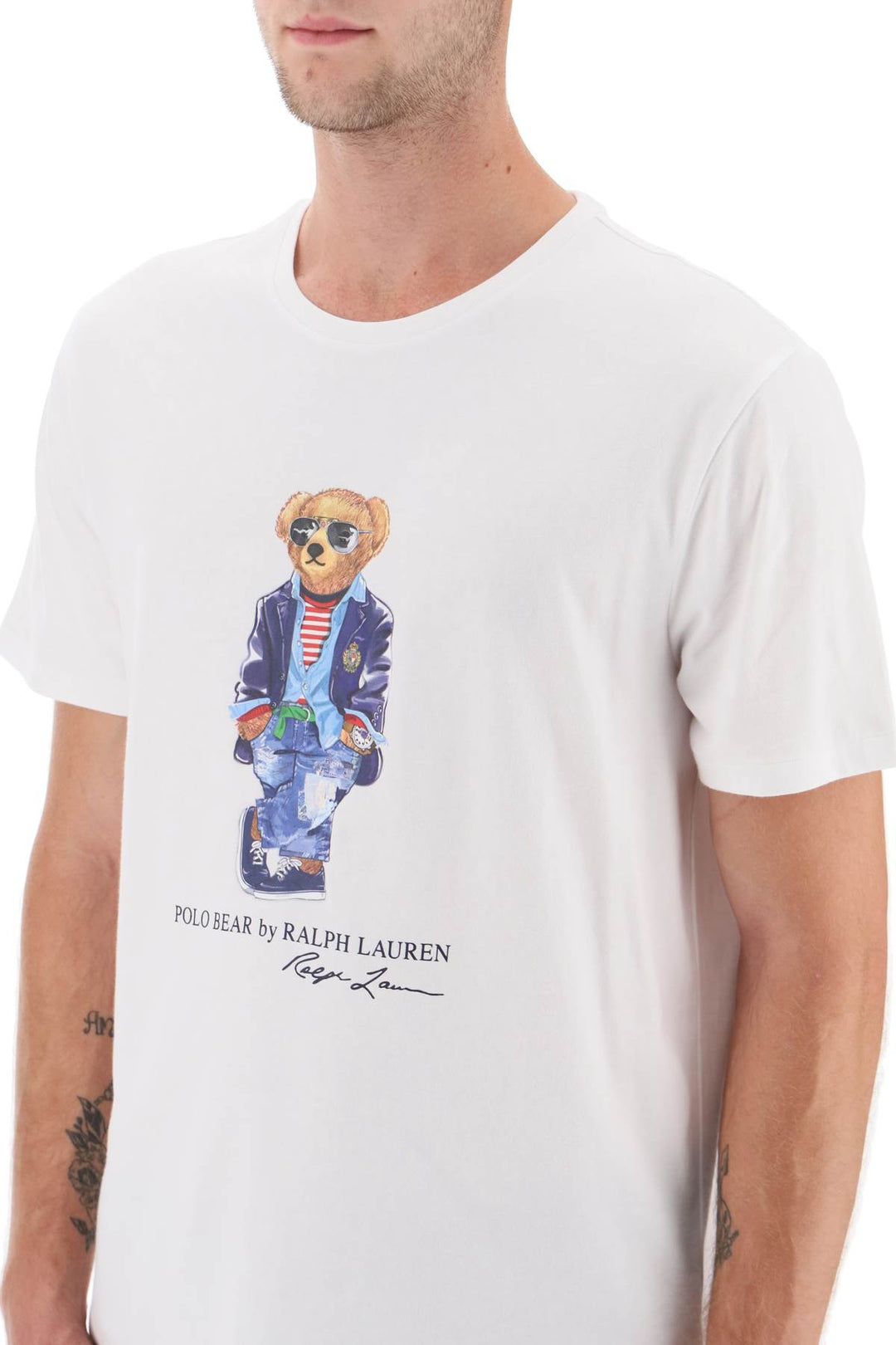 T Shirt With 'Polo Bear' Print - Polo Ralph Lauren - Men