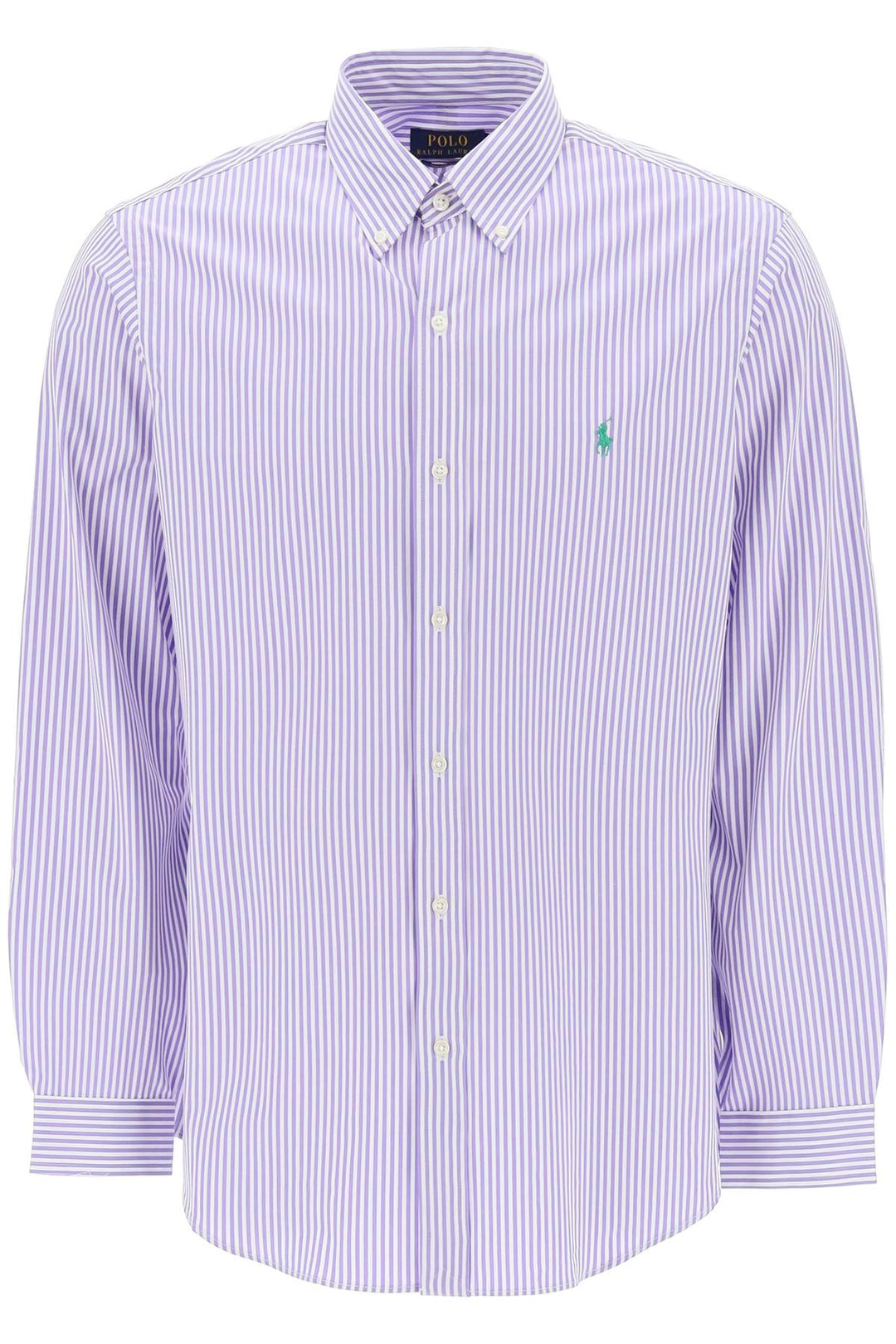 Striped Cotton Poplin Shirt - Polo Ralph Lauren - Men