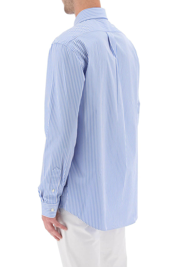 Striped Cotton Poplin Shirt - Polo Ralph Lauren - Men