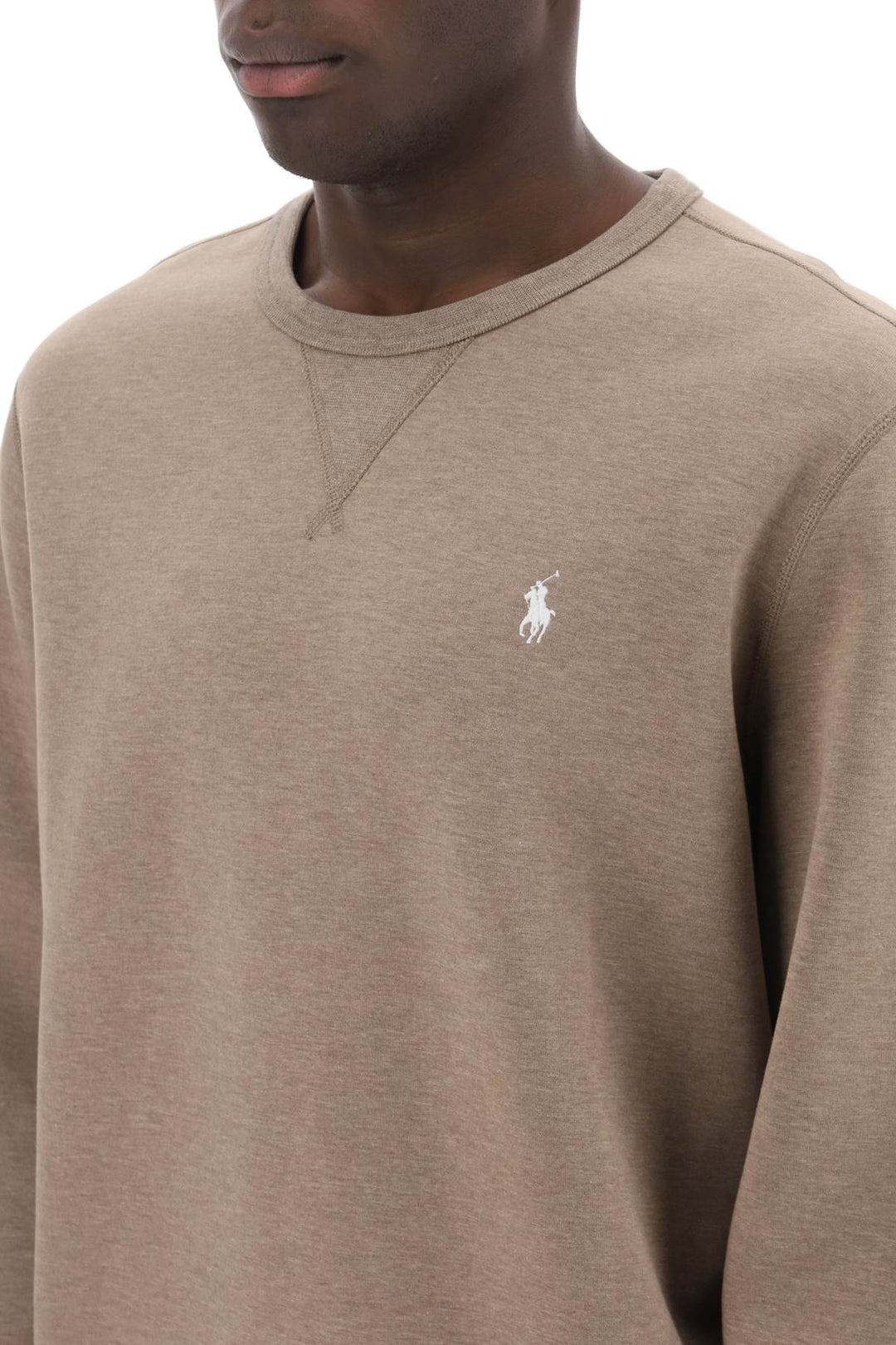 Crew Neck Sweatshirt In Jersey - Polo Ralph Lauren - Men