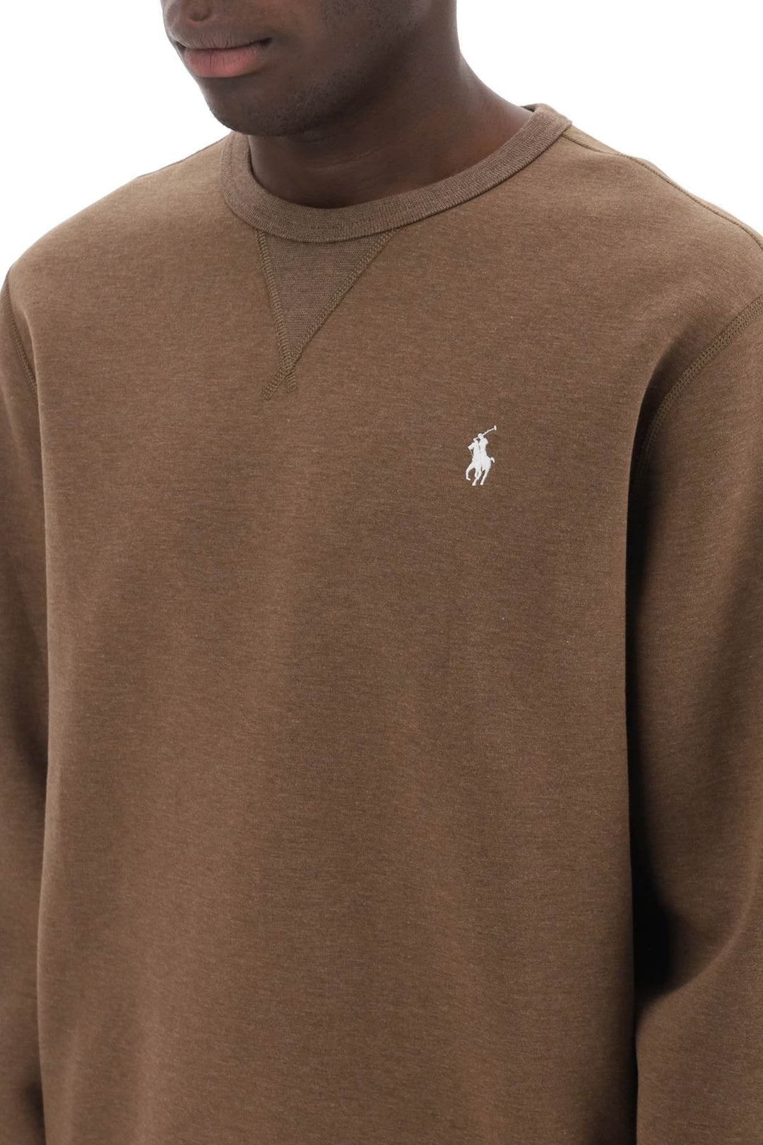 Crew Neck Sweatshirt In Jersey - Polo Ralph Lauren - Men