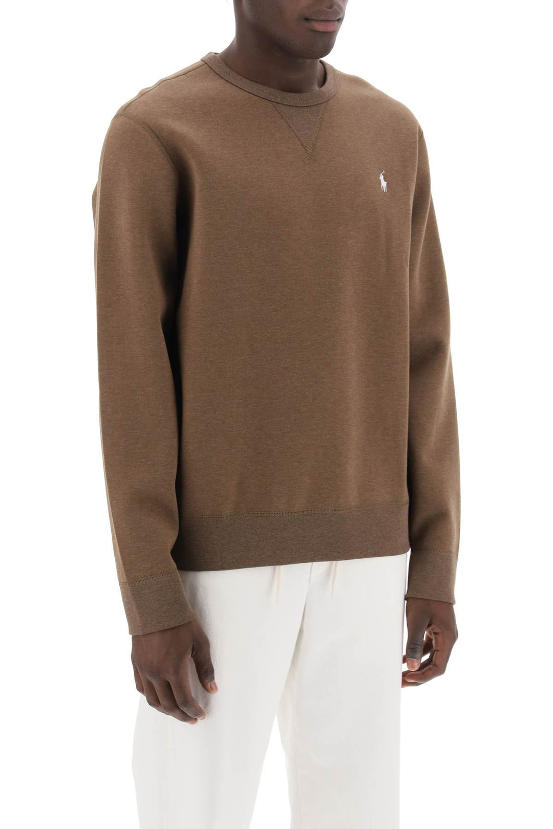 Crew Neck Sweatshirt In Jersey - Polo Ralph Lauren - Men