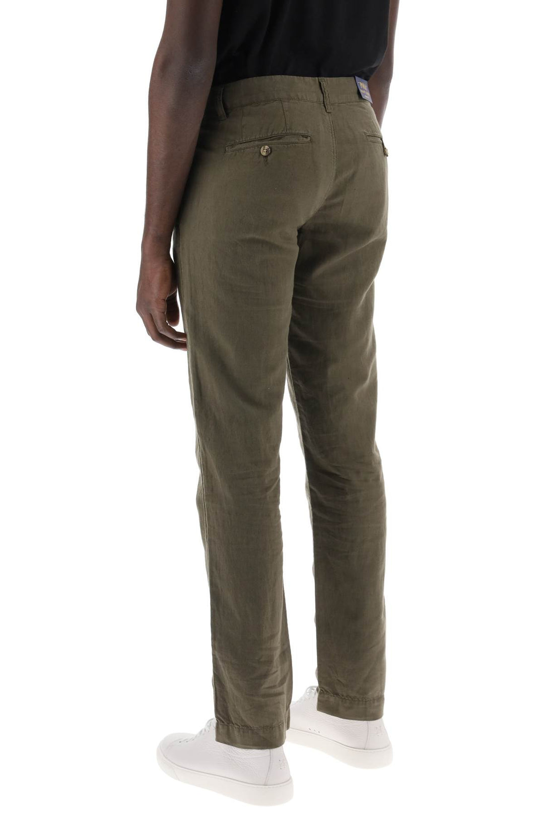 Pantaloni In Lino E Cotone - Polo Ralph Lauren - Men