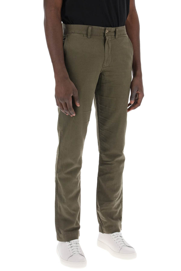 Pantaloni In Lino E Cotone - Polo Ralph Lauren - Men