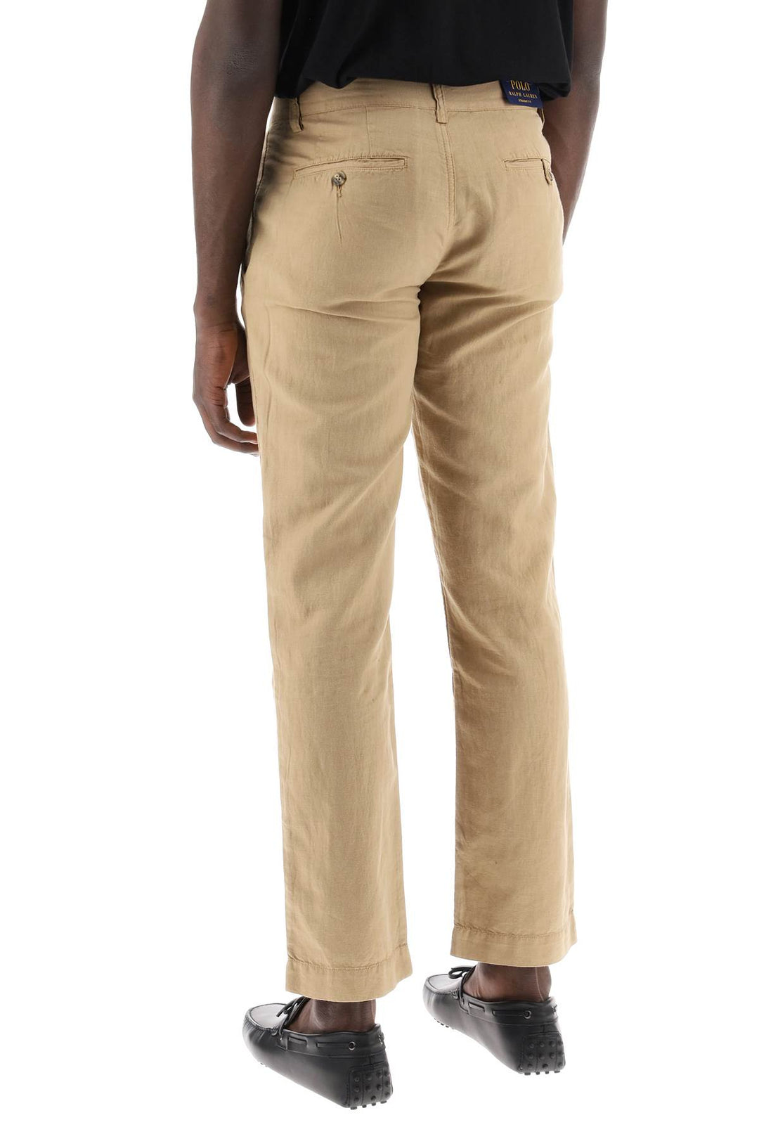 Pantaloni In Lino E Cotone - Polo Ralph Lauren - Men