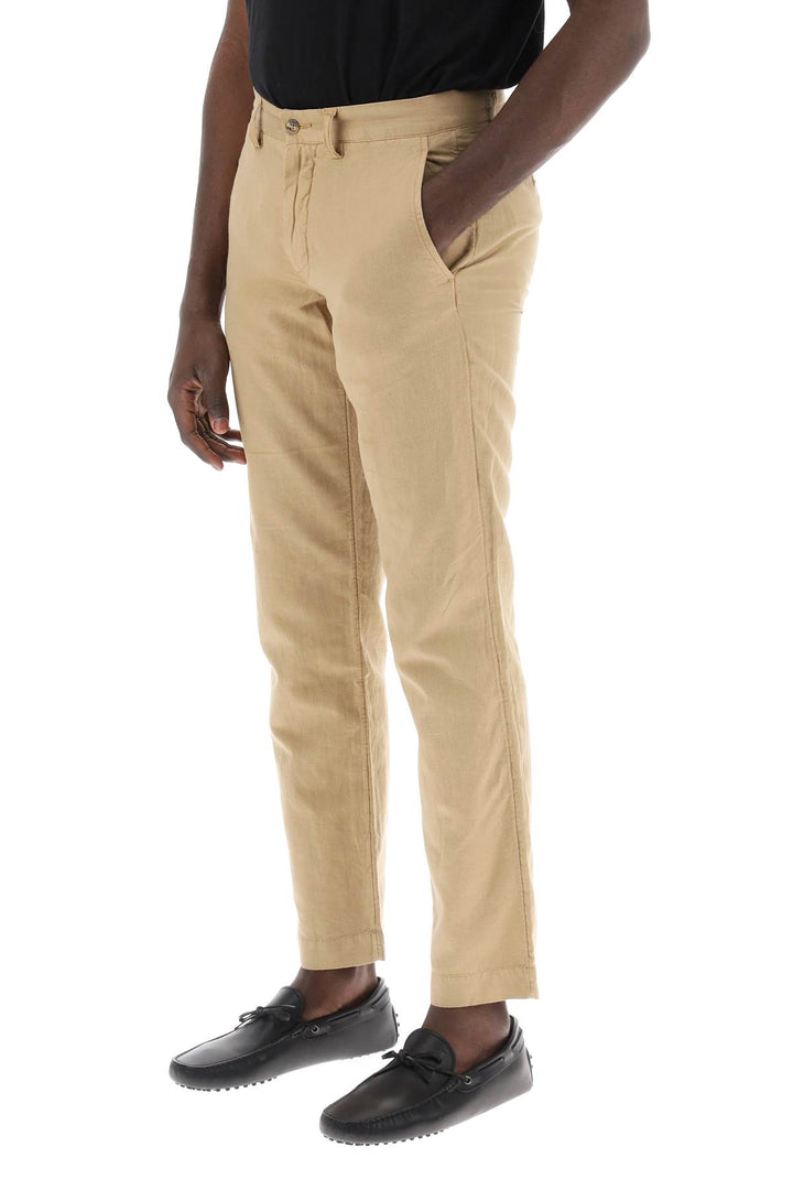 Pantaloni In Lino E Cotone - Polo Ralph Lauren - Men