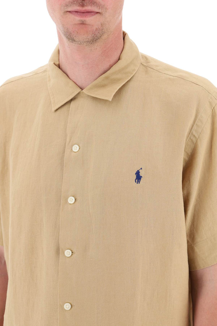 Striped Linen Shirt - Polo Ralph Lauren - Men