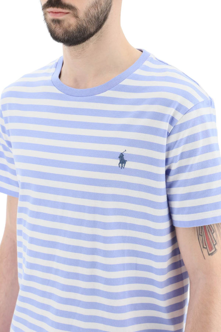 Striped Classic Shirt With Logo Embroidery - Polo Ralph Lauren - Men