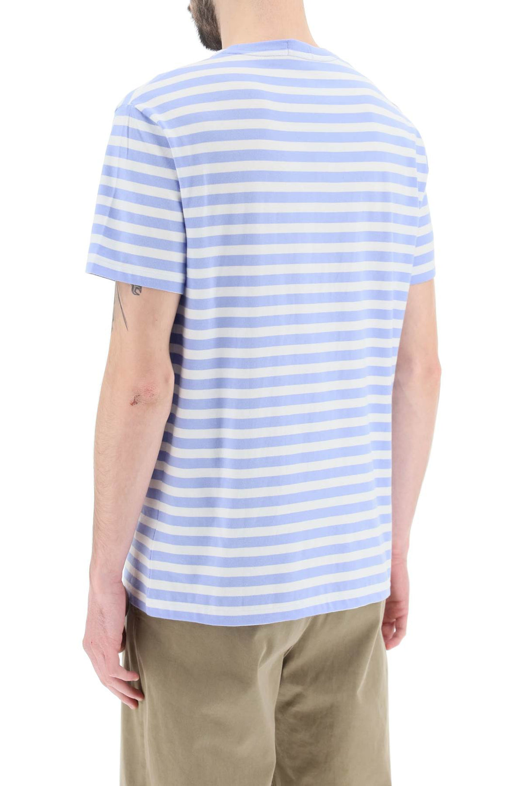 Striped Classic Shirt With Logo Embroidery - Polo Ralph Lauren - Men