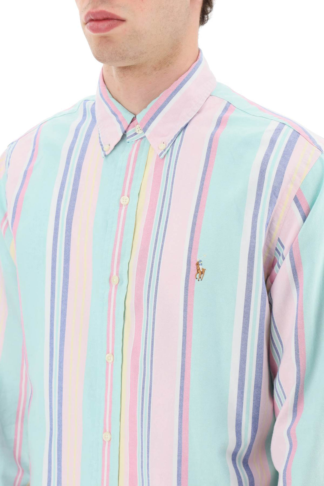 Striped Long Sleeved Shirt - Polo Ralph Lauren - Men