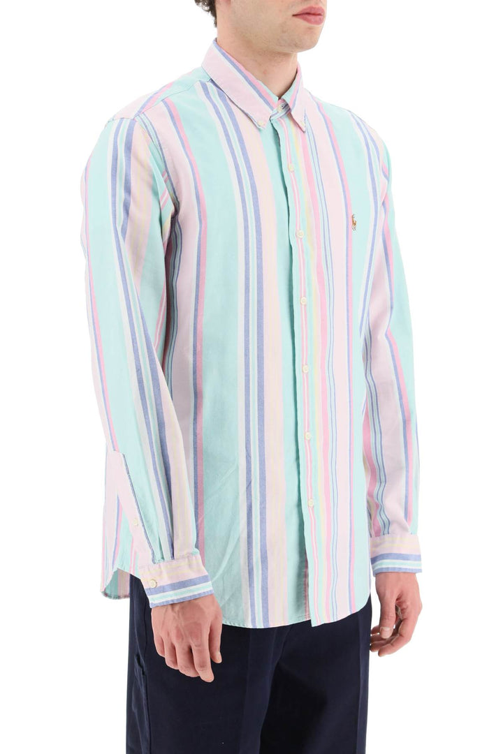 Striped Long Sleeved Shirt - Polo Ralph Lauren - Men