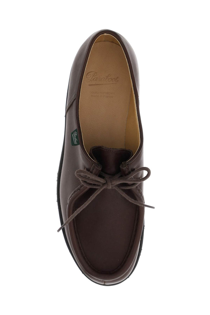 Leather Michael Derby Shoes - Paraboot - Men