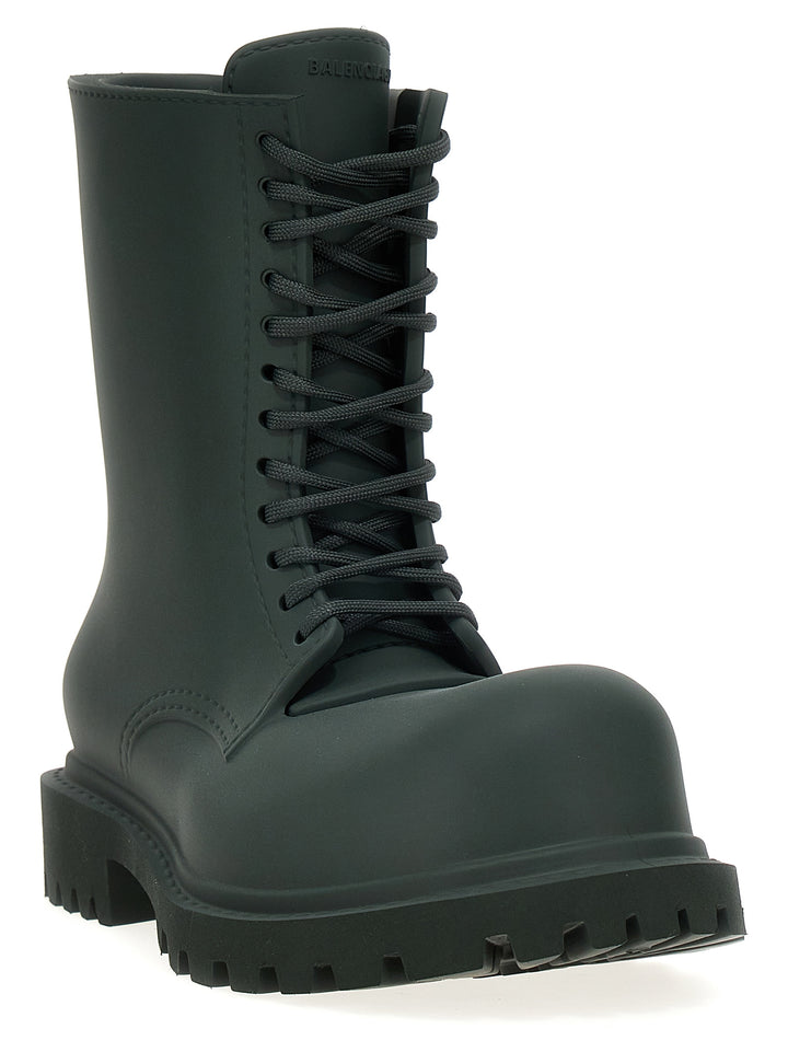 Steroid Boots, Ankle Boots Green