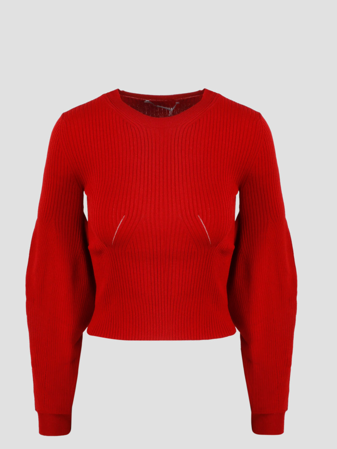 Stretch knit jumper