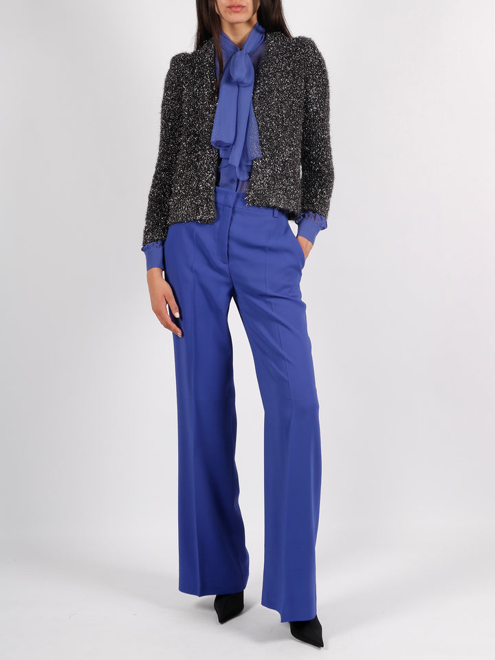 Viscose stretch trousers