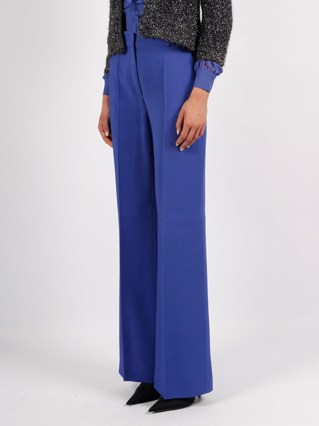 Viscose stretch trousers