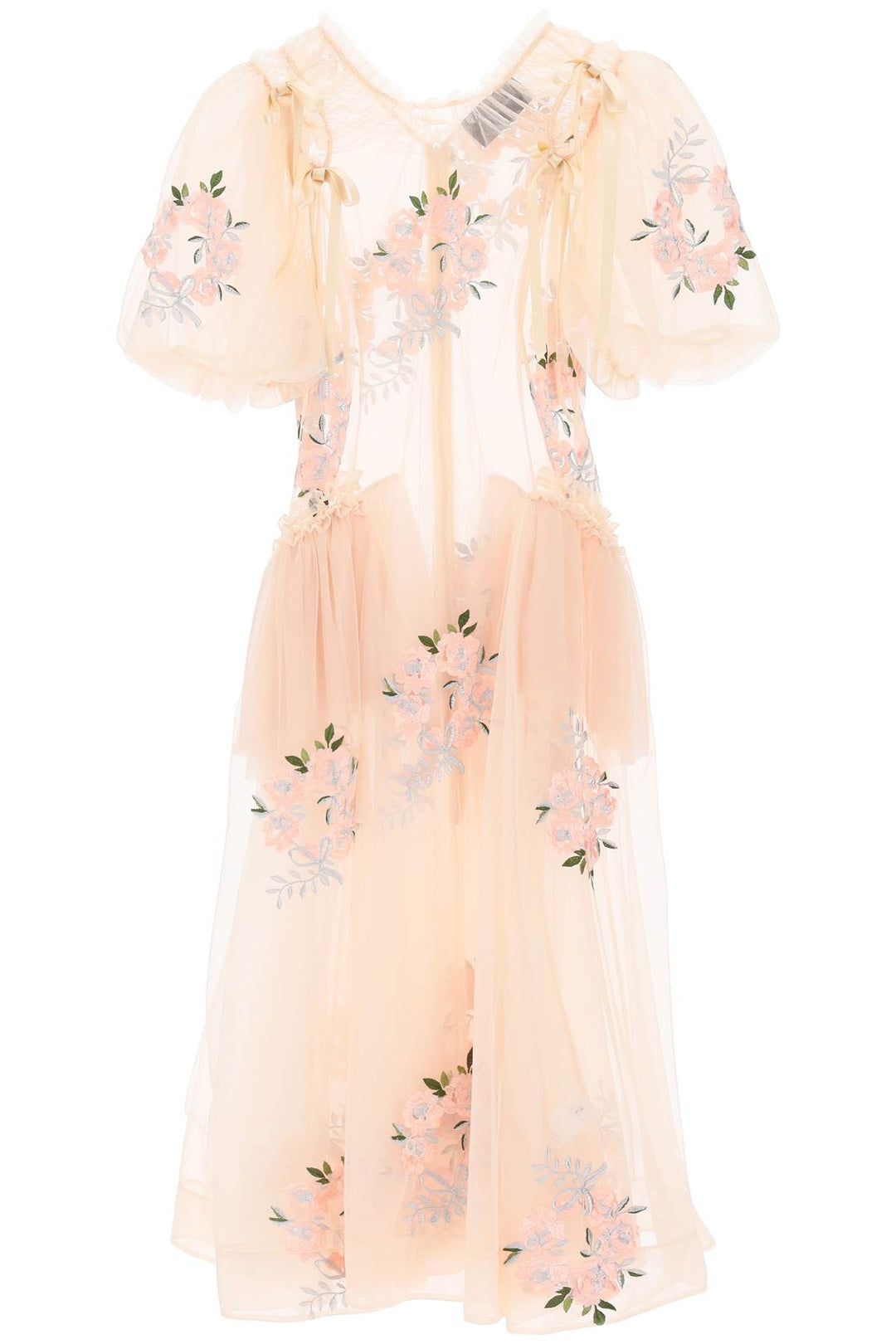 Embroidered Tulle Dress - Simone Rocha - Women