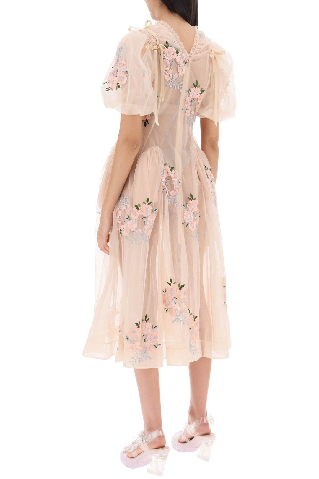 Embroidered Tulle Dress - Simone Rocha - Women